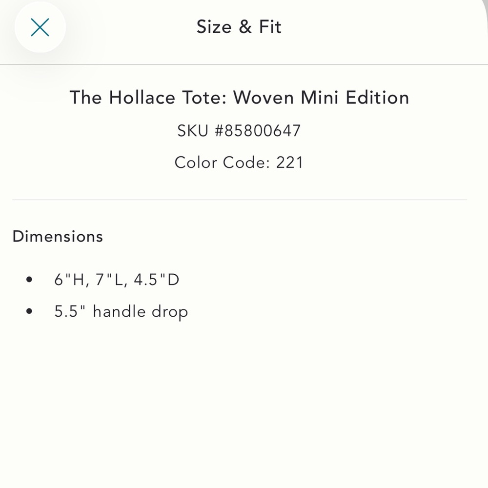 Anthropologie The Hollace Tote: Woven mini Bag - Picture 3 of 7